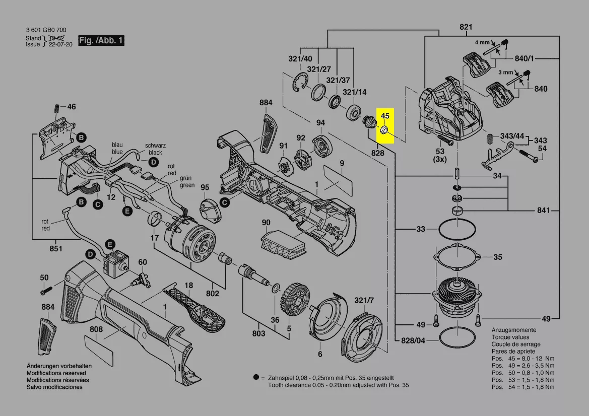 Ecrou réf. 1 603 300 016 BOSCH